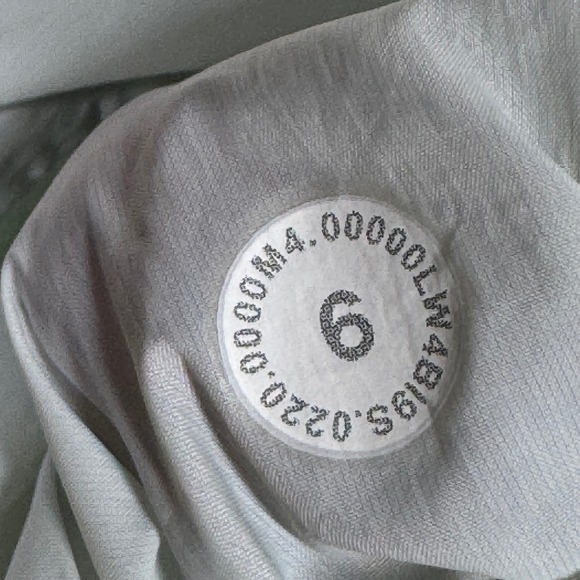 Lululemon Hood Lite Packable Windbreaker Jacket Light Aqua Athleisure Women Sz 6 - Picture 11 of 11